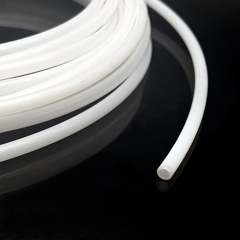 PTFE Tubing ID 1mm~14mm - Low Friction Non - Stick Surface High - Temperature Resistant up to 260°C Electrical Insulation Tubing