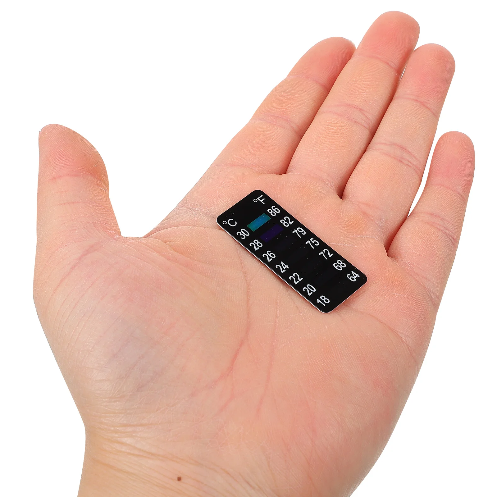 

8Pcs Adhesive Thermometer Sticker for Fermentation Wide Temperature Range 18-30c Precise Design Simple Paste