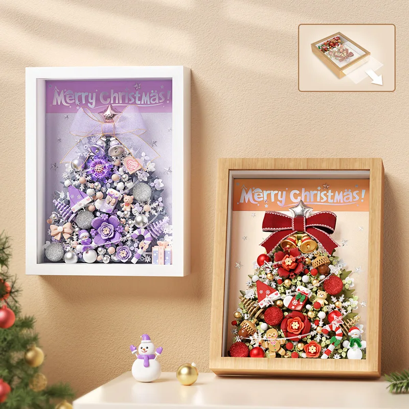 

LOZ Christmas Toys series Christmas tree Christmas 3D stereoscopic painting children adult Christmas building blocks toys