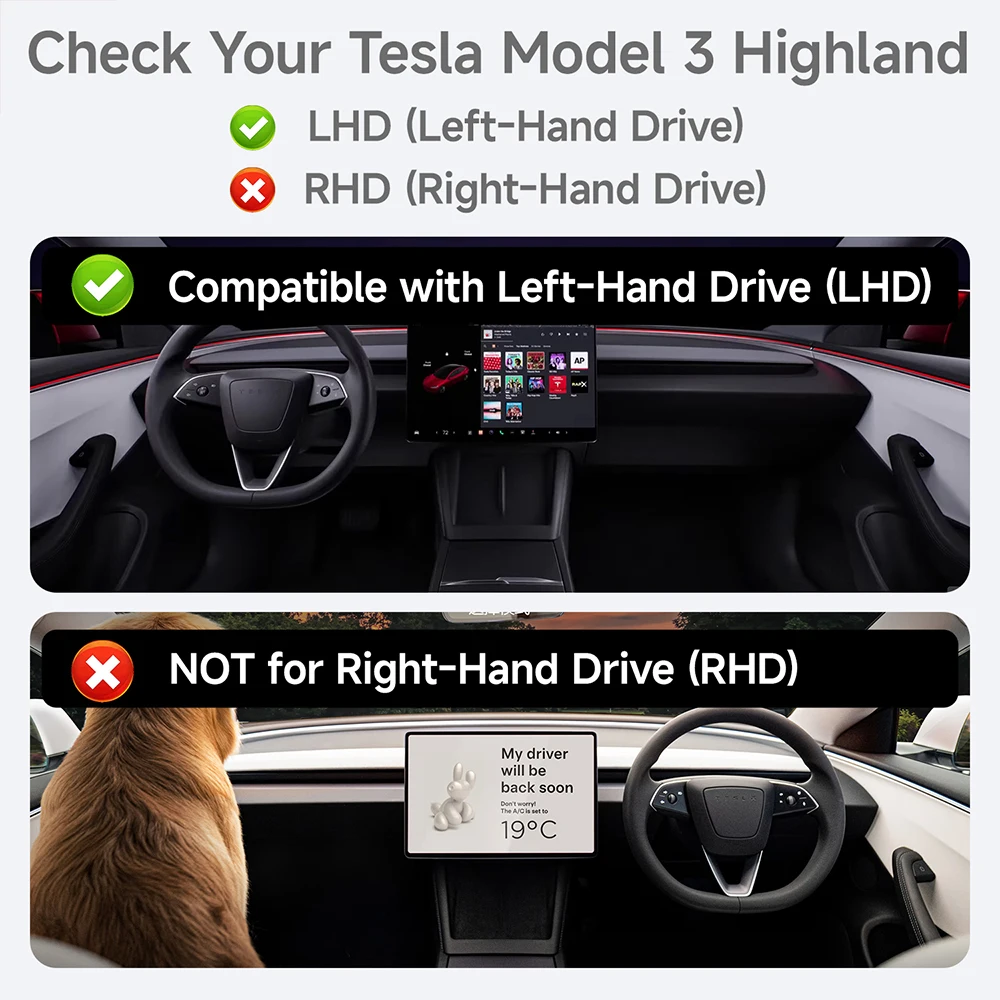 Für Tesla Model 3 Highland Zubehör TPE Bodenmatte Kofferraumauskleidung Wasserdichte Kofferraummatte für Tesla Model 3 Highland 2024-2026 – Detail 3