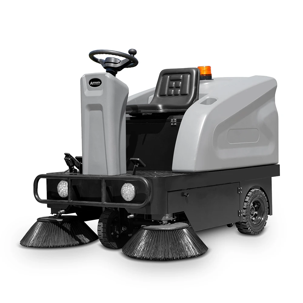 2021 Industrial Driving Road Sweeper Electric Automatic Floor Sweeper Cleaning Machine