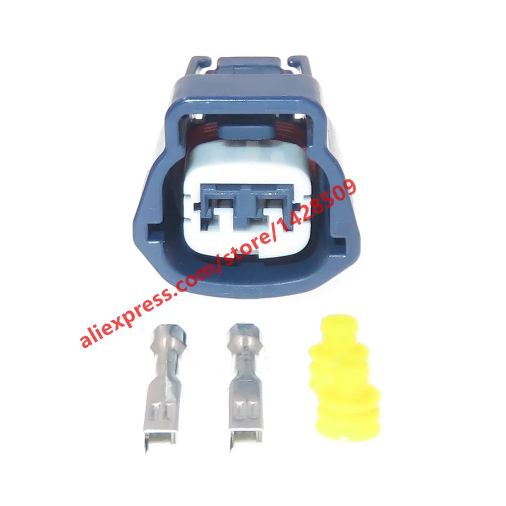 1 Set 2 Pin Auto Sealed Connector Car Electrical Waterproof Socket Automobile Water Temperature Sensor For Nissan 6189-0777