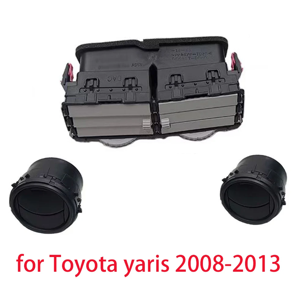 for Toyota yaris 2008 2009-2013 Center Dash A/C Outlet Air Vent Panel Air Outlet Cover Replacement Dashboard Instrument
