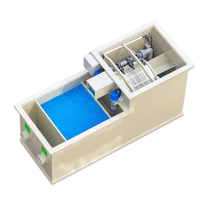 

Custom Aquaculture Fish Farm Combi Drum Filter with Uv Media Bio Filter Aquarium Fish Pond Filter Koi Pond Filtration System
