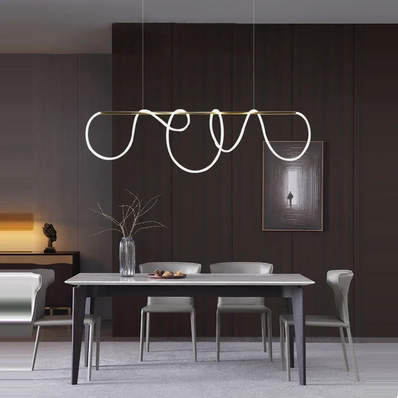 

Art Deco Music Notes Gold Silver Black White LED Chandelier Lighting Lustre Suspension Luminaire Lampen Hanging Lamps For Foyer
