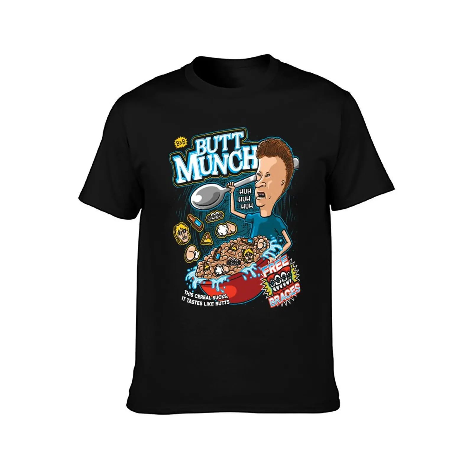 Butt Munch T-Shirt Minimalist Graphic Tee Shirt