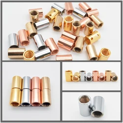 6 pieces/lot Metal 2cm screw tube for lighting colorful finished iron threaded tube for vintage DIY pendant lamp accessories