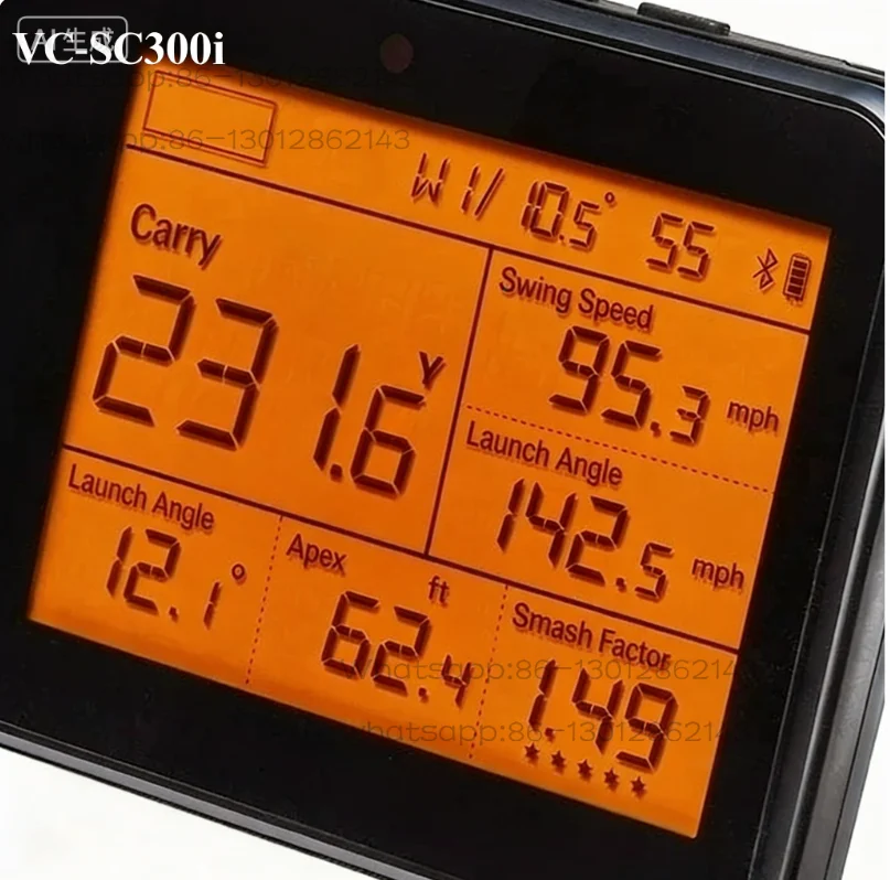 New vVC SC300i  Swing Action Analyzer Radar Range Finder