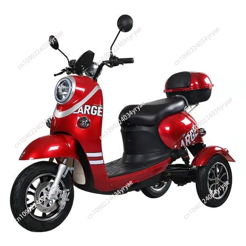 High Quality Electric Tricycle 3 Wheel Electric Motorcycle Light Emitting Diode Display Mobile Scooter 3 Wheel Electric