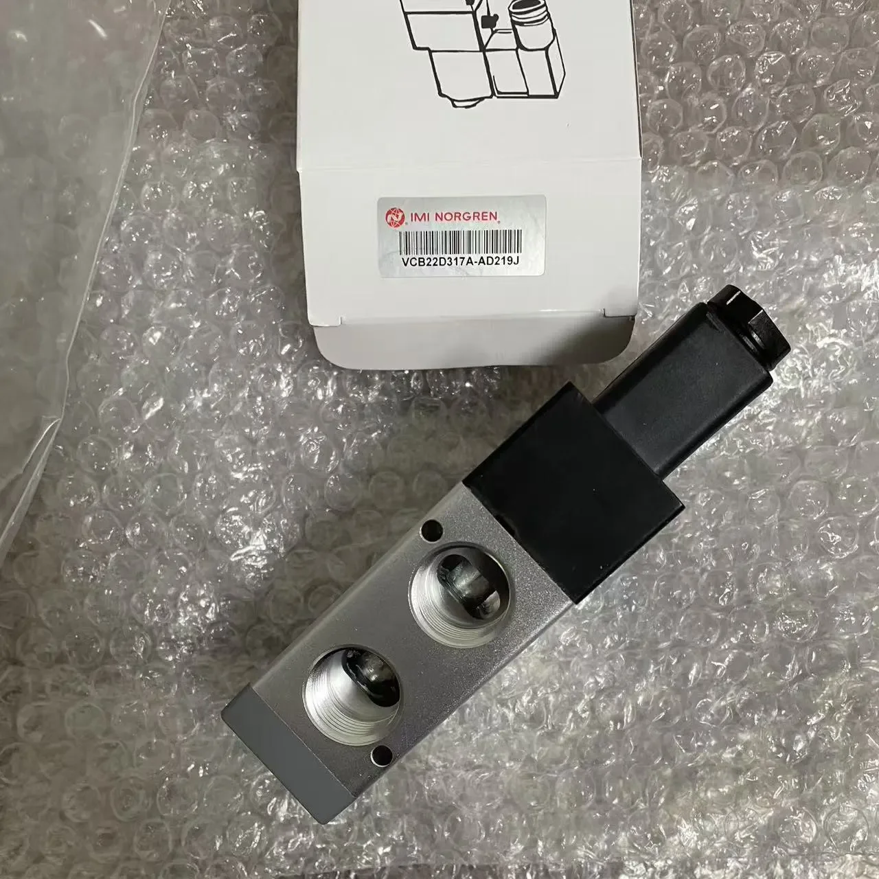 2026 VCB22D317A-AD219J, Norgren, Pilot Operated Solenoid Valve, G1/2 'Thread, AC220V