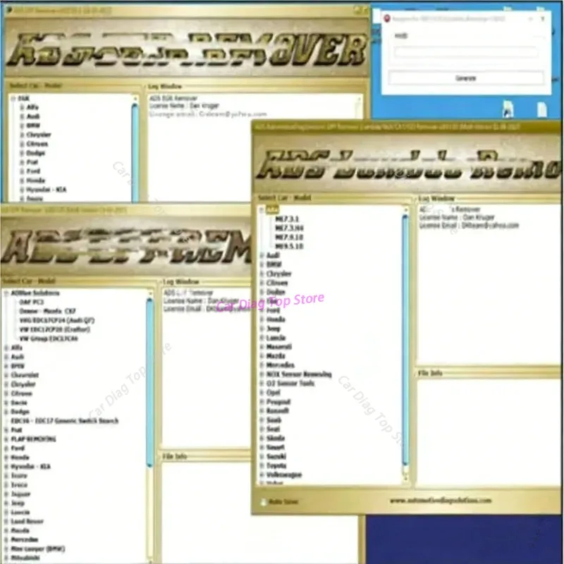 2026 hot selling newest  Automotive Tools Diagnostic Tool Car Repair D--P--F E--G--R Software for Vehicle Maintenance