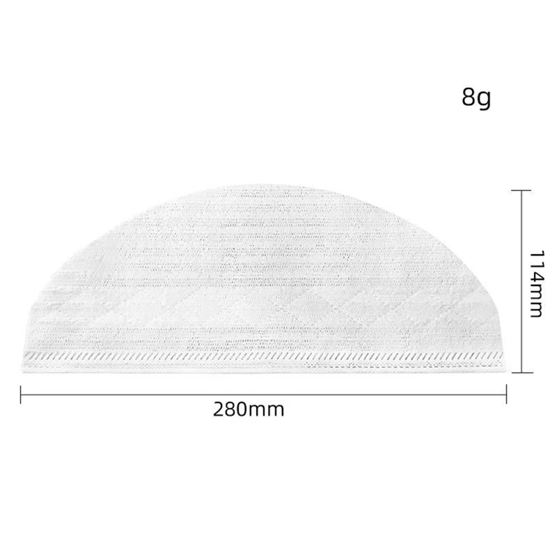 Szczotka główna/boczna filtr Hepa jednorazowe szmaty do mopa zamiennik dla Eufy RoboVac X8 Hybrid RoboVac X8 akcesoria do odkurzaczy