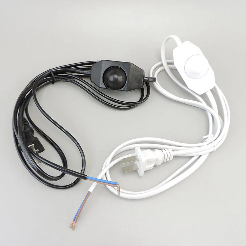 Dimmable power Switch Cable Light bulb Modulator Lamp Line Dimmer Controller Table Lamp wire AC 110V 220V