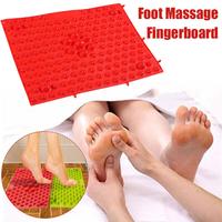 Hot Professional Reflexology Finger Pressure Massage Pad Toe Pressure Blood Circulation Plate Mat For Massager E8V2