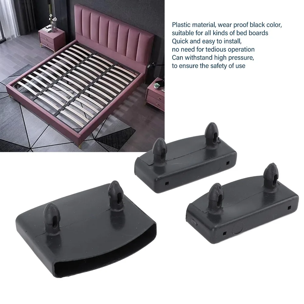 72Pcs Inner diameter 55*9mm Bed Slat Connector Plastic 72 pieces per pack Plastic Mounting Clip Stable fixing effect