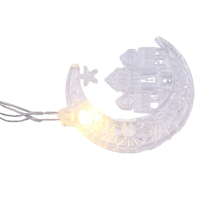USB luce costante 6 metri 40 lampade Arab Eid Palace Lights Decorative Gulbang Festival Lights luci colorate stringa