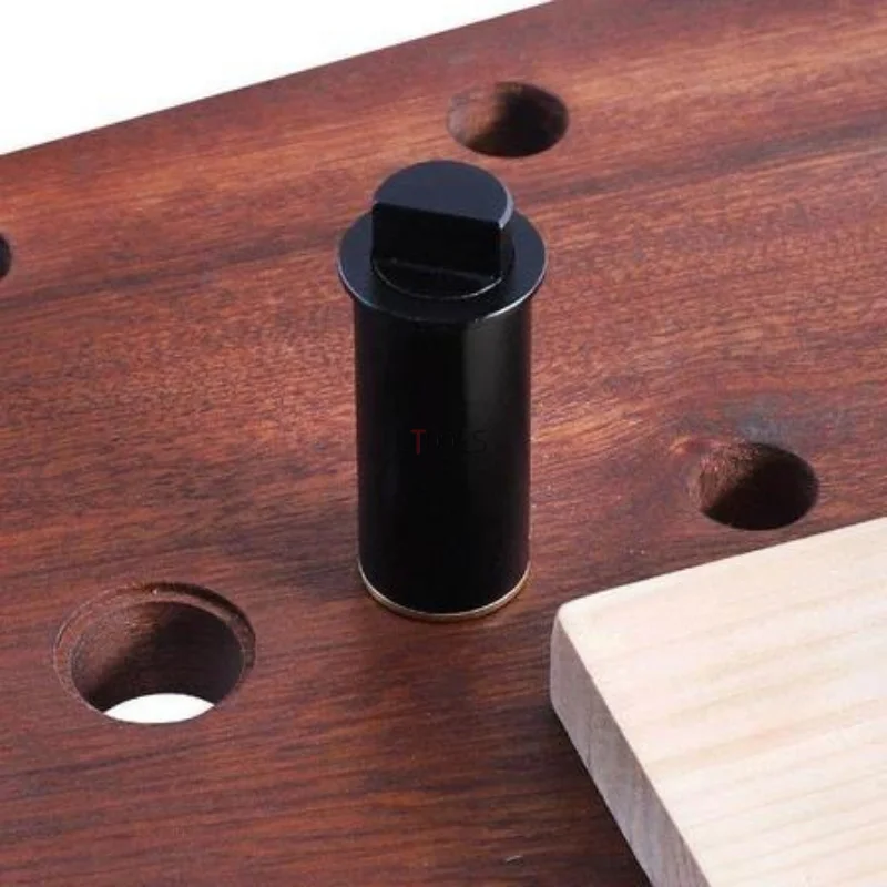 Pop‑up Bench Quick Release Woodworking Stop Block Desktop Locator Block Professional Wood Table Accessory for Clamping Workpiece