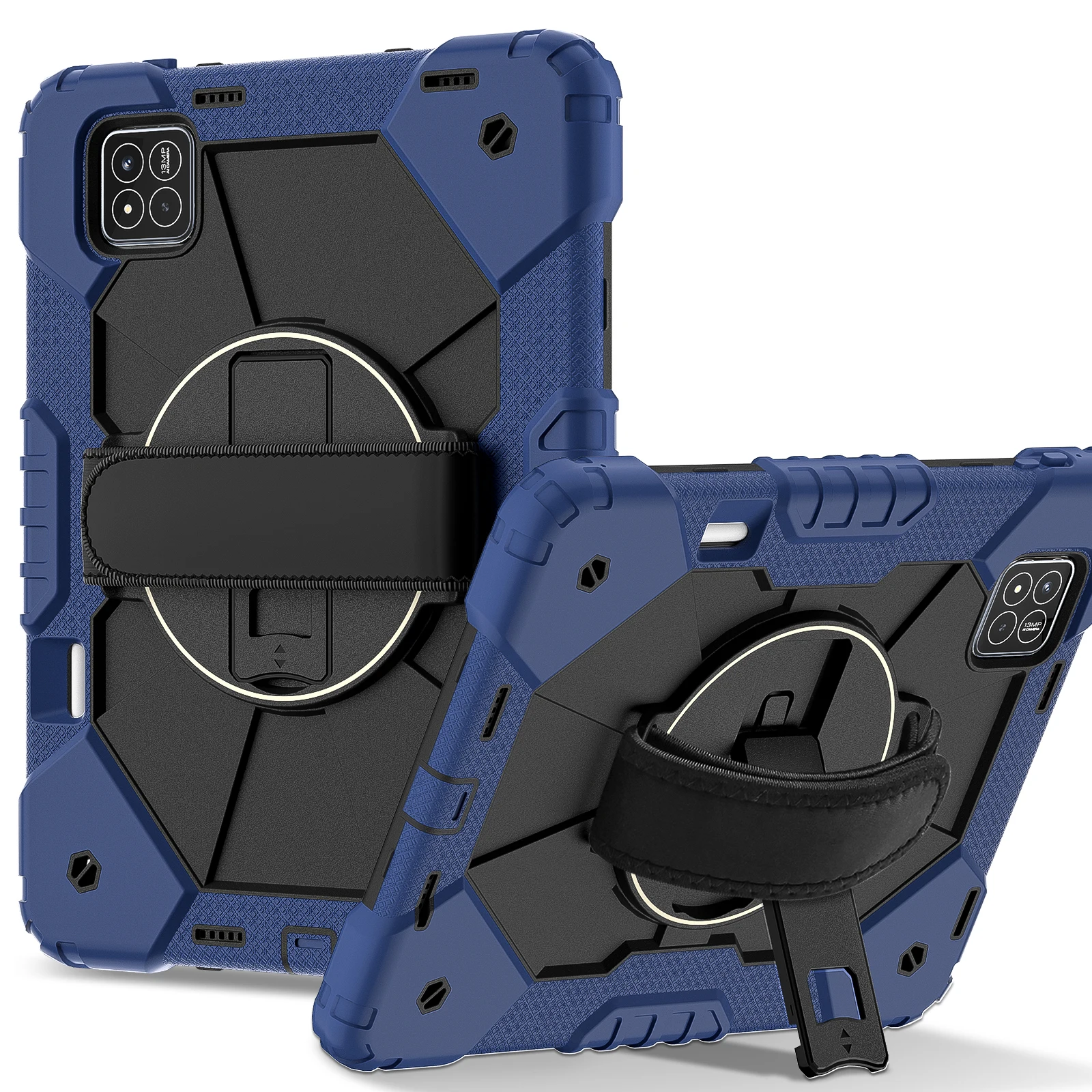 

360 Rotation Stand Case For Xiaomi Mi Pad 7 Pro Redmi 2025 Pad 2 Pro Poco 12.1 SE 8.7 inch Tablet Case Shockproof Hard Cover