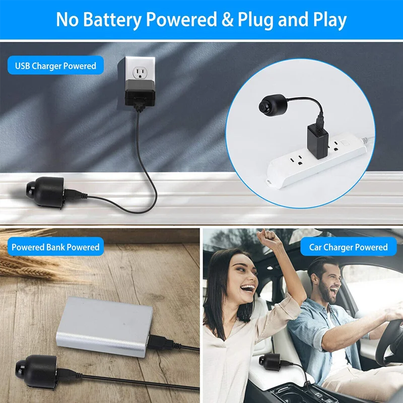 واي فاي كاميرا صغيرة مراقبة الأمن اللاسلكية عن بعد للرؤية الليلية مراقبة الفيديو المنزل الذكي كاميرا DV صغيرة HD كاميرا