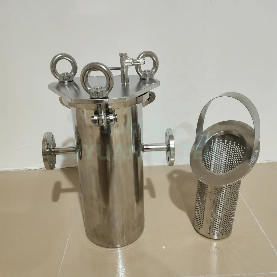 فولاذ مقاوم للصدأ عالي التدفق مخصص لمرشحات شبكة الزيت/العصير/البيرة/النبيذ/الحليب #4