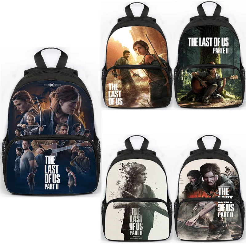 

Movies The Last of Us Part 2 Backpacks Schoolbag Children Waterproof Bookbag Student Boys Girls Rucksack Travel Backpack Mochila