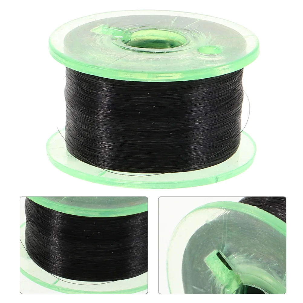 

2 Rolls Props Invisible Line for Floating Tricks Black Wire Craftsmanship Practical Objects Magician Accessories