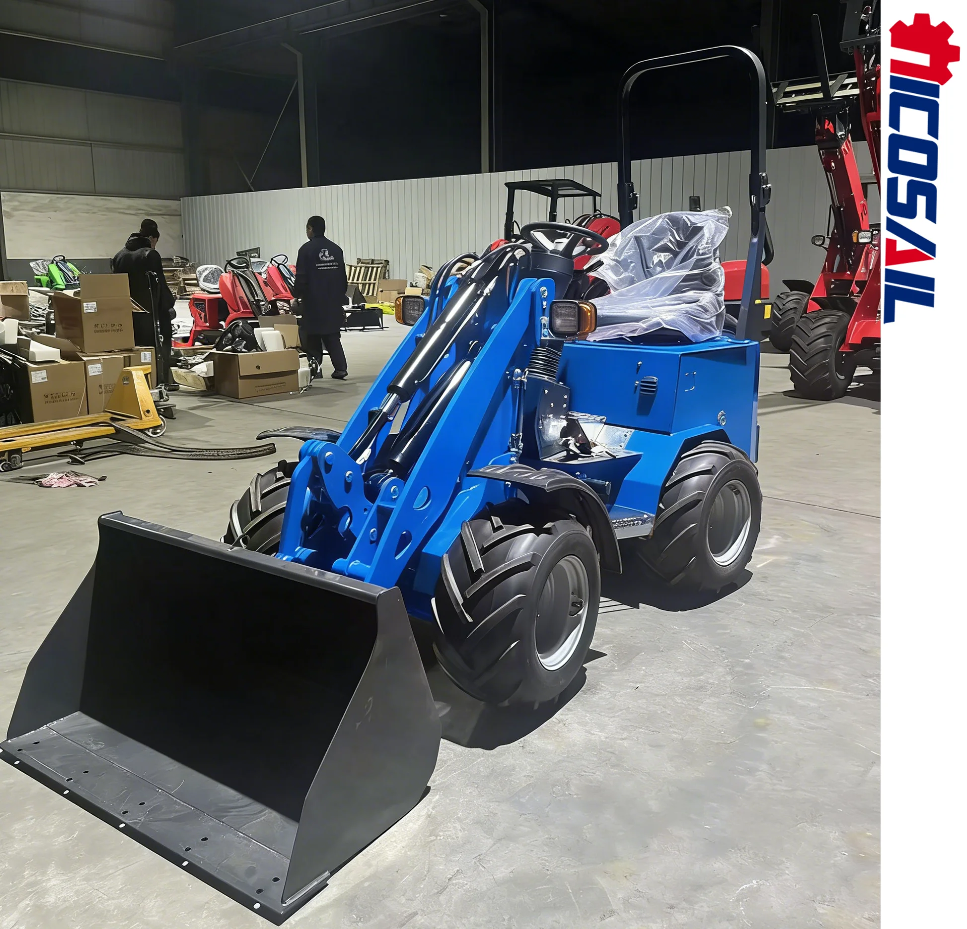 

KZL918 Telescopic Wheel Loader with Mechanical Quick Coupler CE In Stock OEM/ODM