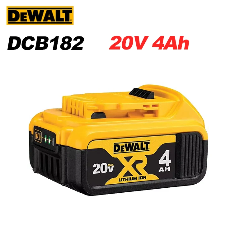 Литиевая батарея Dewalt 20 в, 4 Ач, 5 Ач, DCB182, DCB184, совместима со всеми электроинструментами серии DEWALT 18 В/20 в