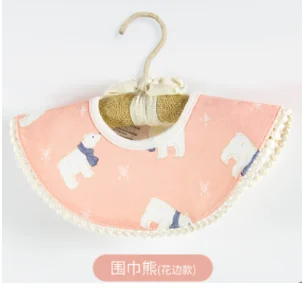 

Fashion Cartoon Pattern Baby Bibs Newborn Soft Rotating Baby Bib Burp Cloths Waterproof Feeding Accessories
