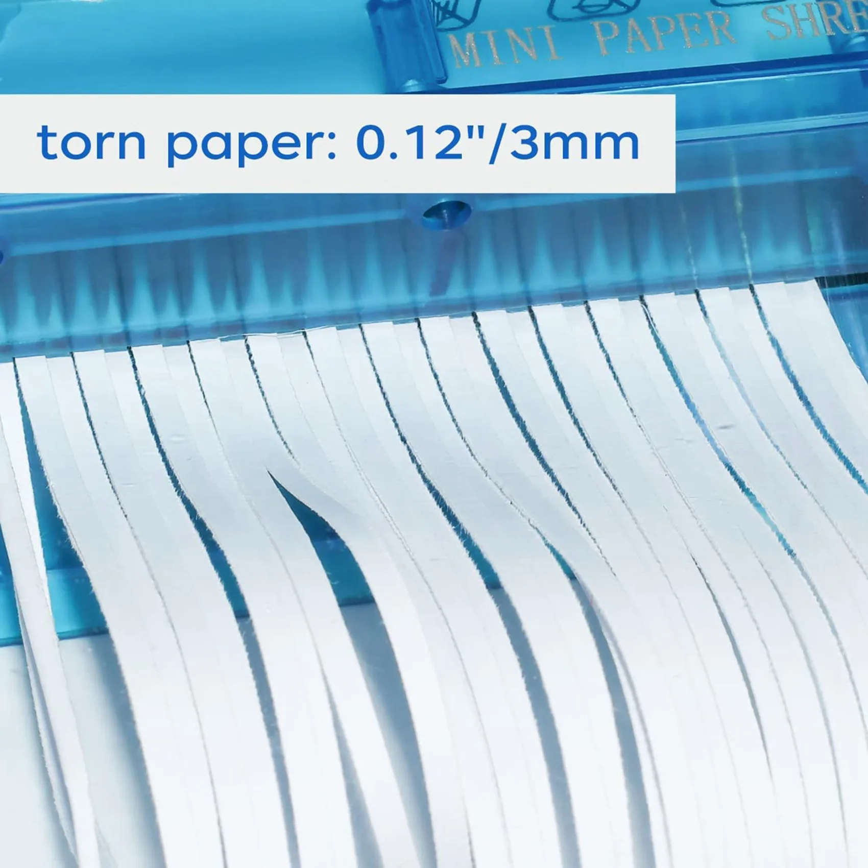 RISE Mini Blue Измельчитель Дробилка Разрушитель Машина для резки бумажных документов