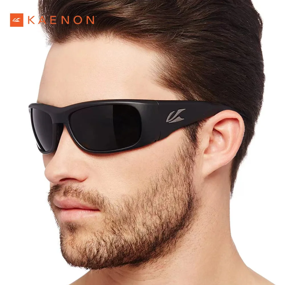 KAENON Klay New Fashion Polarized Sunglasses for Men Outdoor Classic Casual Glasses TR90 Frame Sports Fishing Driving Eyewear