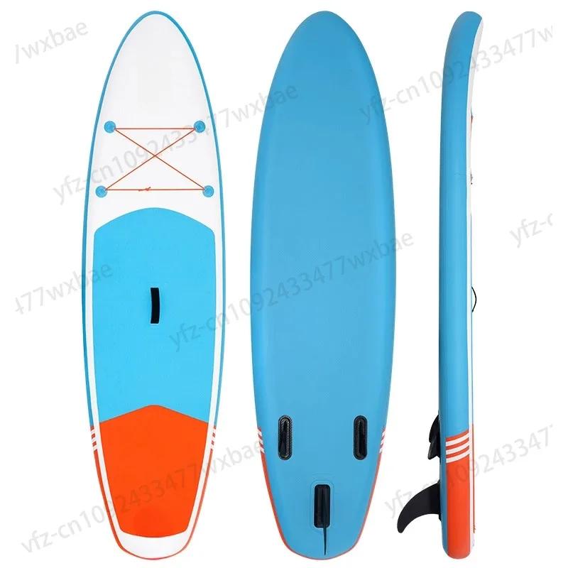 Heavy Duty Inflatable Upright Paddleboard or Surfboard, Used for Water Sports