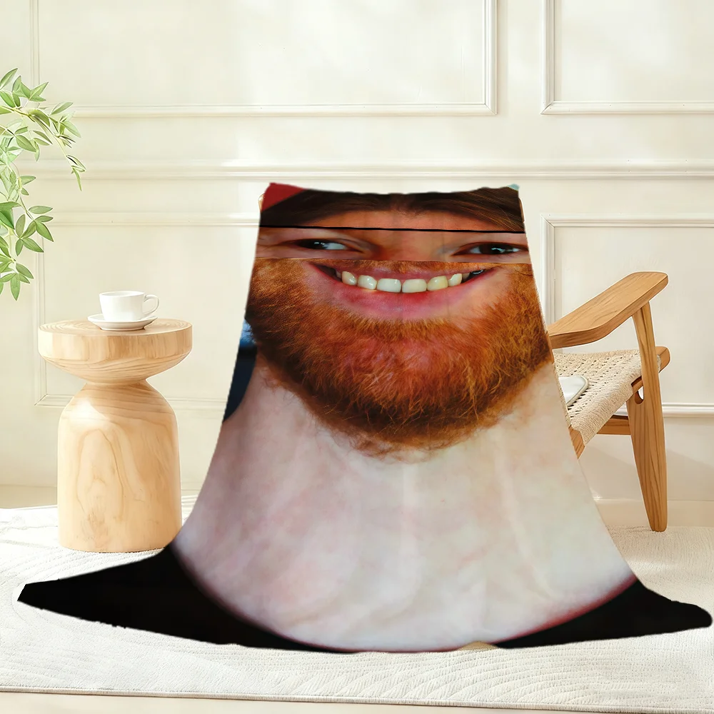 A-Aphex Singer T-Twin Blanket Throw Super Cosy Plush Living Room Sofa Couch Childish Birthday Gifts