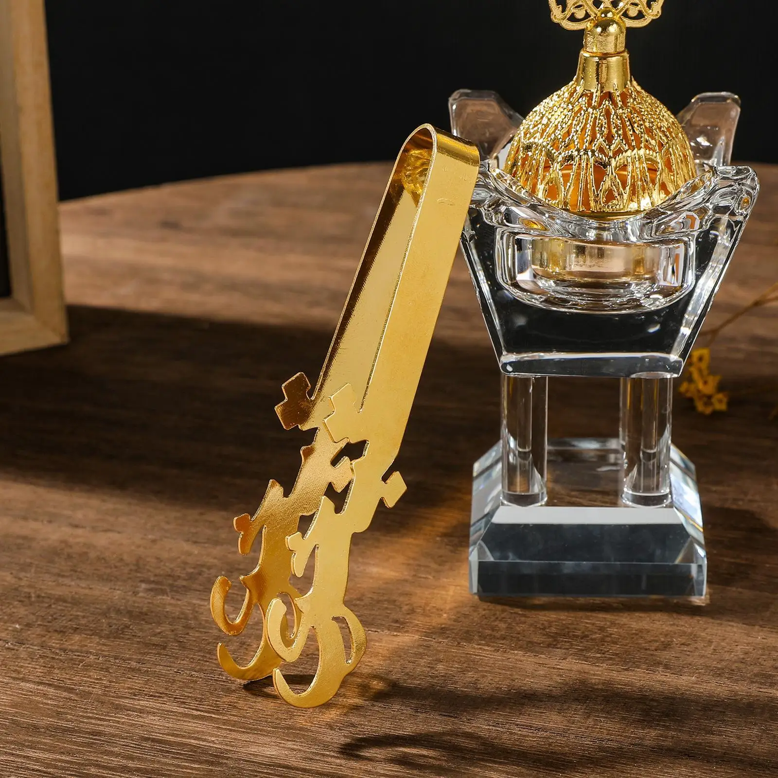 

Incense Tongs Clip Censer Equipment Portable Incense Holder Clamp Tongs Tool for Halloween Christmas Daily Office Party