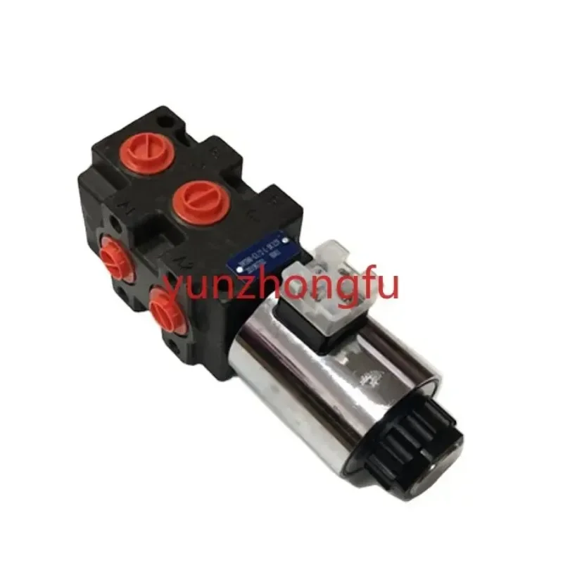 Hydraulic Solenoid Diverter Selector Valve 6/2; 50 L/min 13 GPM 12V DVS6 6/2 KVH6DC24