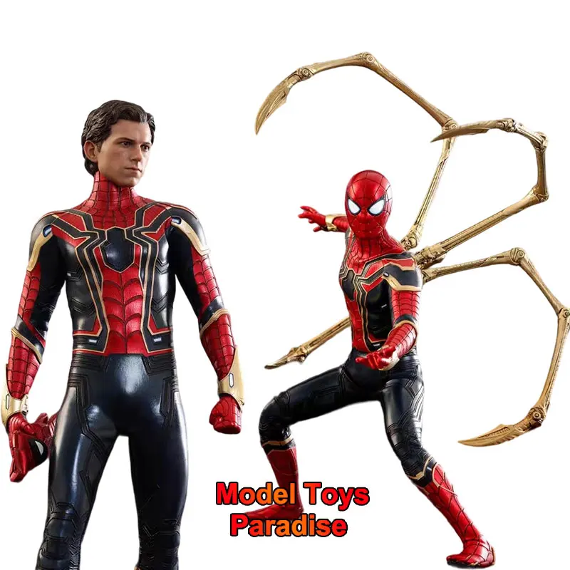 

HOTTOYS HT MMS482 1/6 Collectible Toys Iron Spider Avengers：Infinity War Super Hero Soldier 12Inch Action Figure Model Gifts