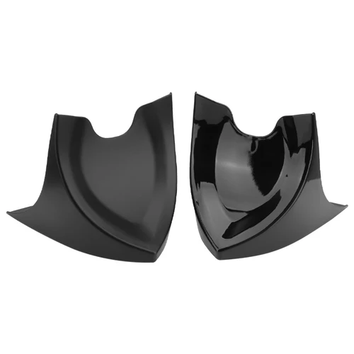 Imagen 2 del producto Para Harley Touring Sportster Dyna Fatboy Softail motocicleta carenado de barbilla guardabarros inferior delantero alerón de presa de aire Protector de cubierta