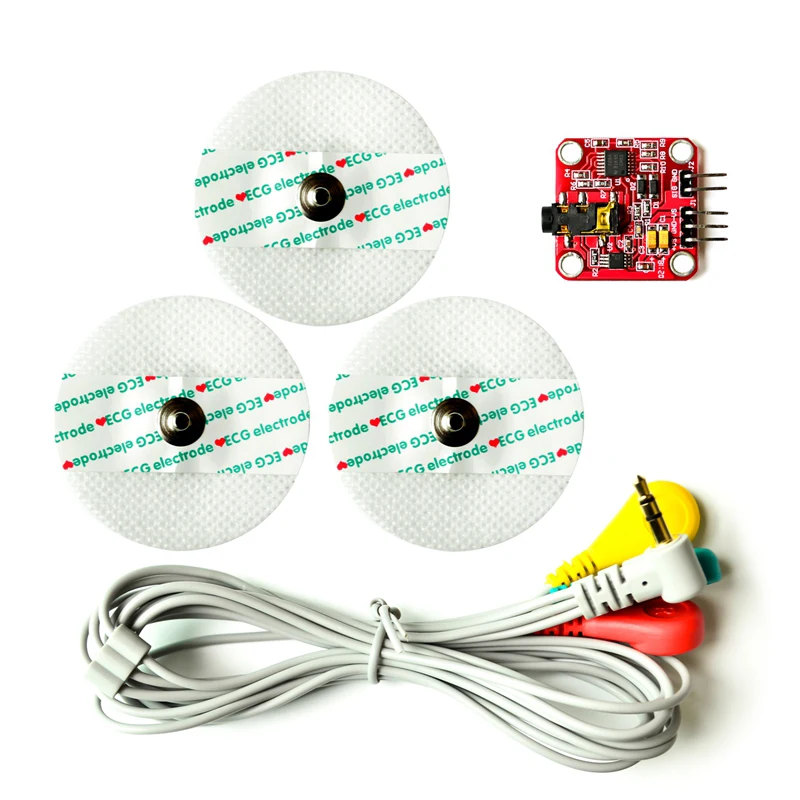 1~10Pcs Muscle Electrical Sensor Module Muscle Analog Signal EMG Raw Signal Collection Electronic Development Kit