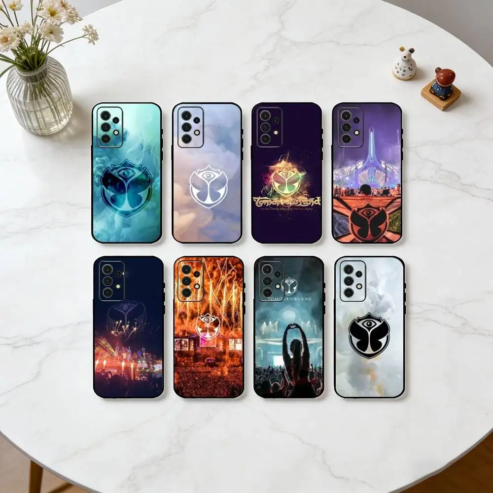 

EDM Tomorrowland Graphic Phone Case For Samsung S25,S24,S21,S22,S23,S30,Ultra,S20,Plus,Fe,Soft Silicone Black Cover