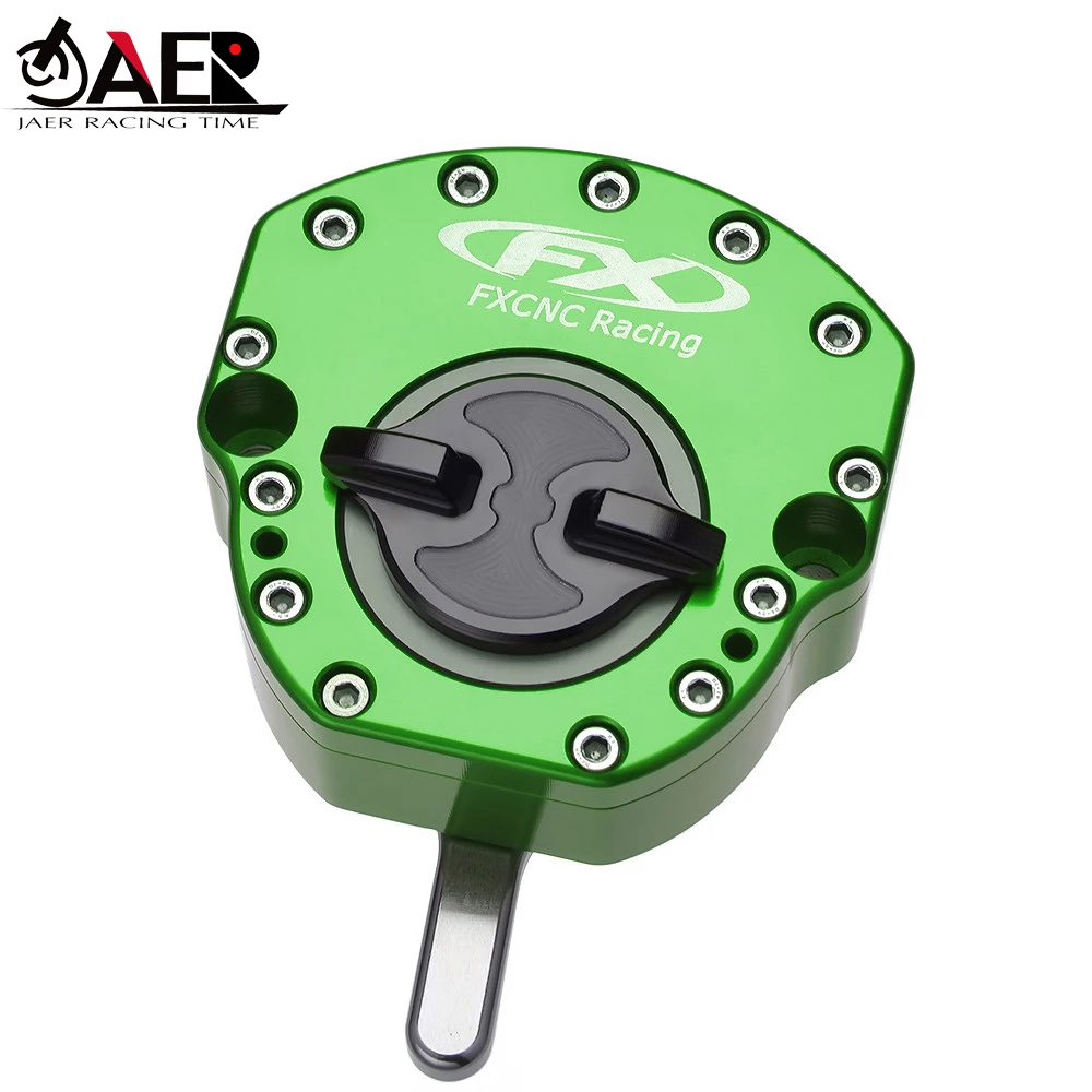 Estabilizador de dirección de amortiguador CNC para motocicleta, Control de seguridad invertido lineal para Kawasaki Ninja 250R 2008-2014 Ninja 300 13-2015