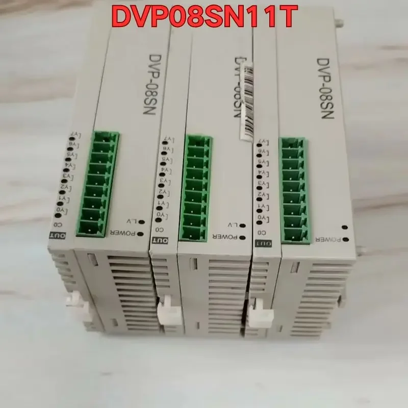 Second-hand PLC module DVP08SN11T function test is normal