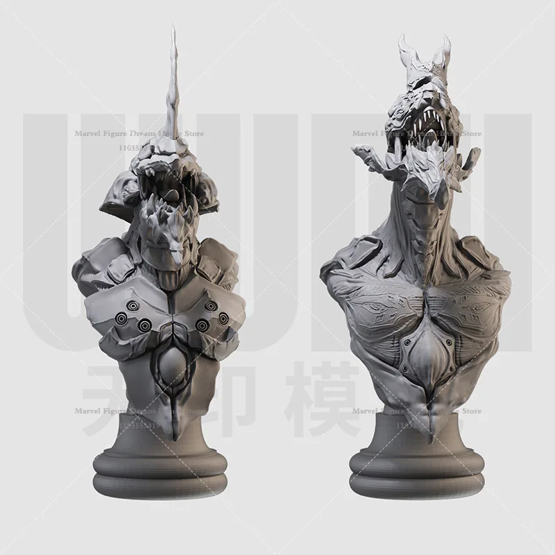 

55MM 110MM Scale Combative First Machine Second Machine Rampage Form Chest Image Adventure Comic 3D GK Un-panited Resin Model