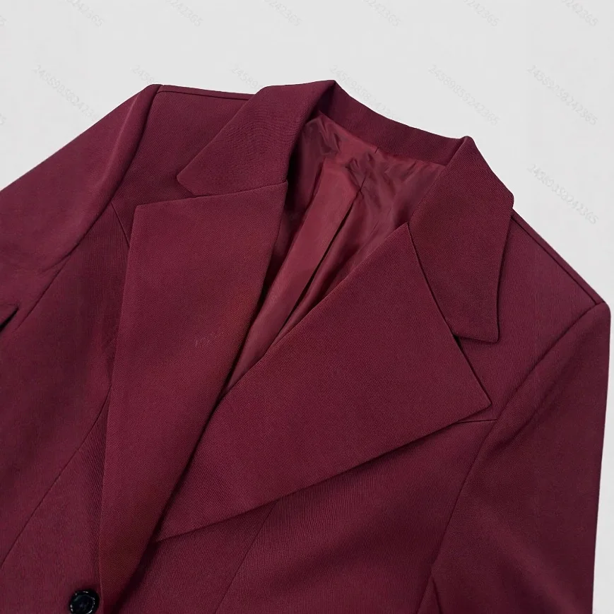 Blazer women 2026 OL Elegant suitable business casual commuting autumn solid color long sleeve ladies suit women's clothing