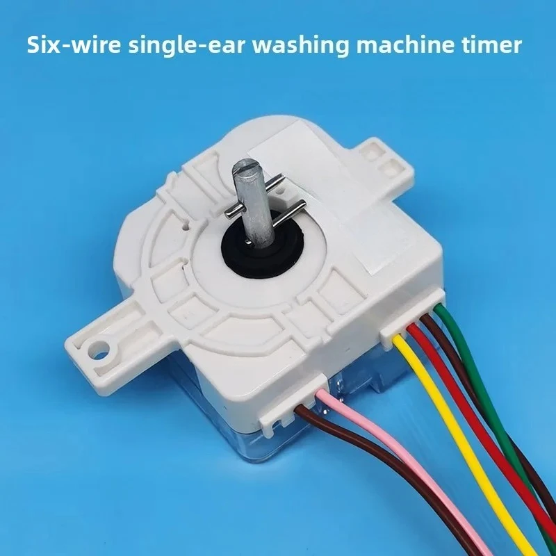 Single Ear 6 Wire 7 Wire Mechanical Washing Machine Timer Switch Old Style Washer Timing Control Accessories