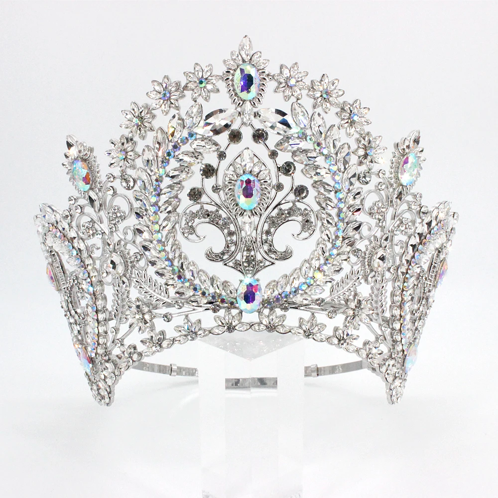 

New Fashion Baroque High end Full Circle Beauty Pageant Champion Grand Crown