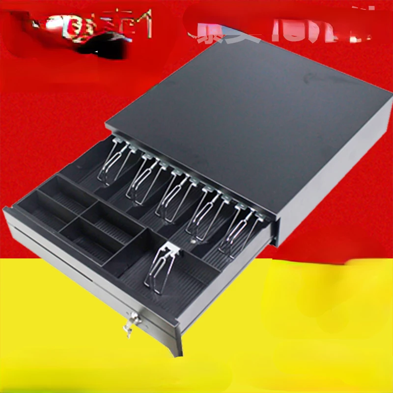 Three level lockable cash box, cash receipt box, supermarket  register,  register, independent drawer for use