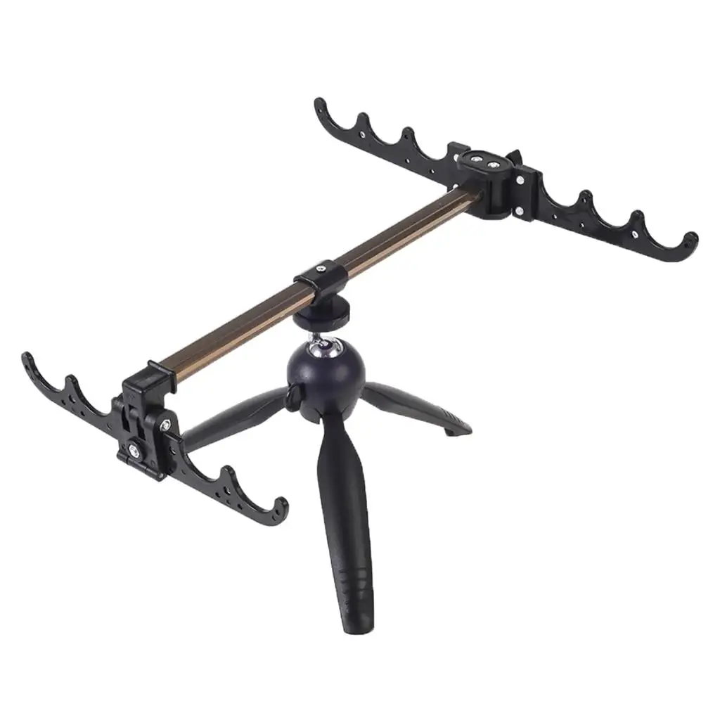 Fishing Rod Holder Adjustable Camera Tripod Stand Lightweight Ice Pole Mount