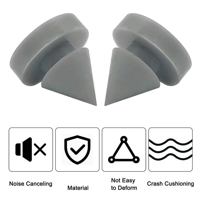 

RMWIN-100 шт. Резиновые дверные глушители 1/2 дюйма, сверхмощные дверные шарниры для шумоподавления