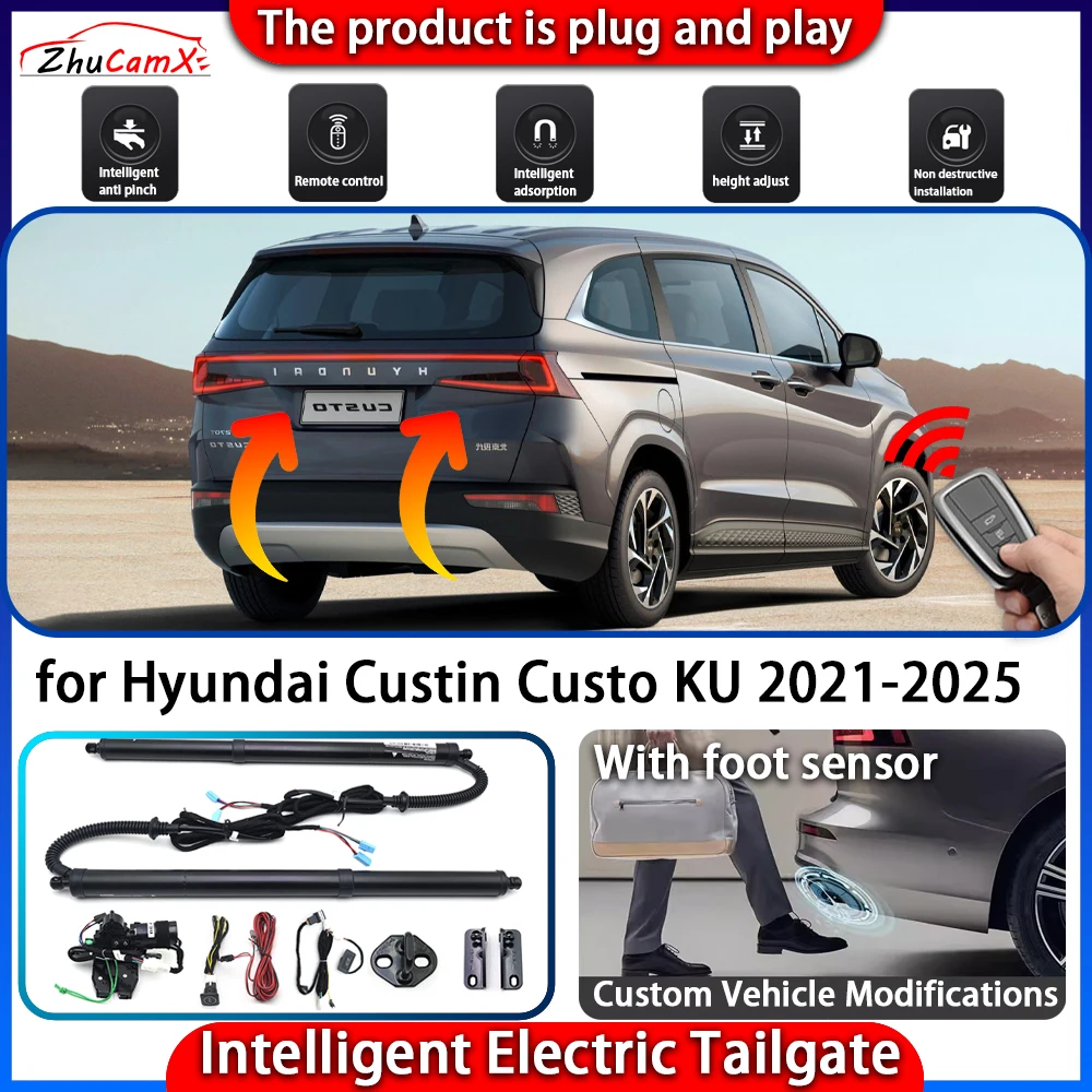 

Smart Powered Tailgate System for Hyundai Custin Custo KU 2021-2025 Automatic Intelligent Electric Trunk Lift Control Kit