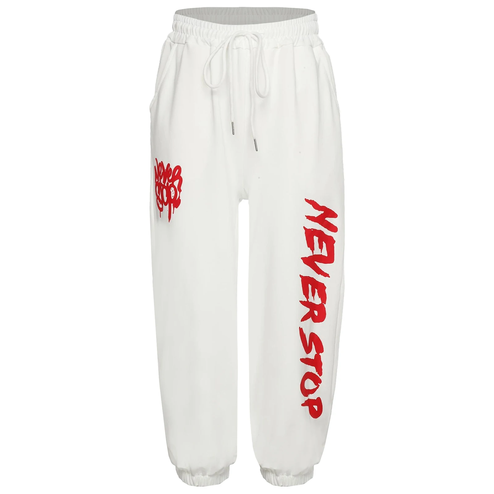 Pantaloni sportivi con stampa grafica per bambini, ragazzi e ragazze, pantaloni da jogging atletici casual, pantaloni da ballo di strada, danza jazz, palestre, allenamento, pantaloni harem